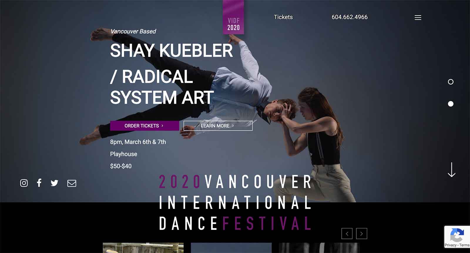 【2020年冬】バンクーバーで開催されるインターナショナルダンスフェスティバル！