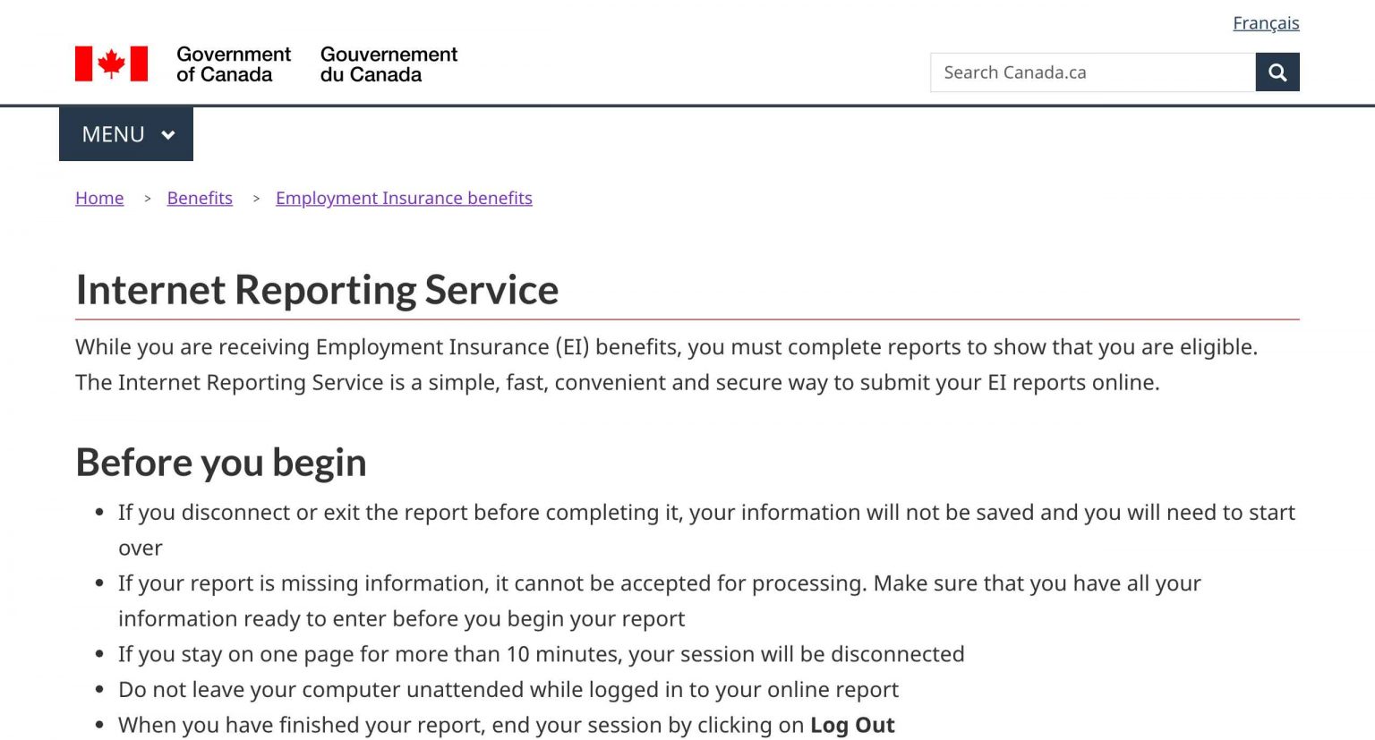 【ワーホリ・留学生向け必見】カナダのEIのレポートの申請方法を解説!